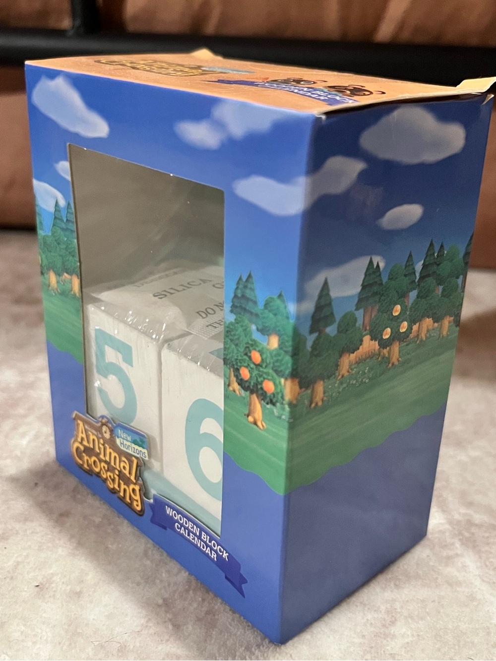 Animal Crossing Wooden Block Calendar